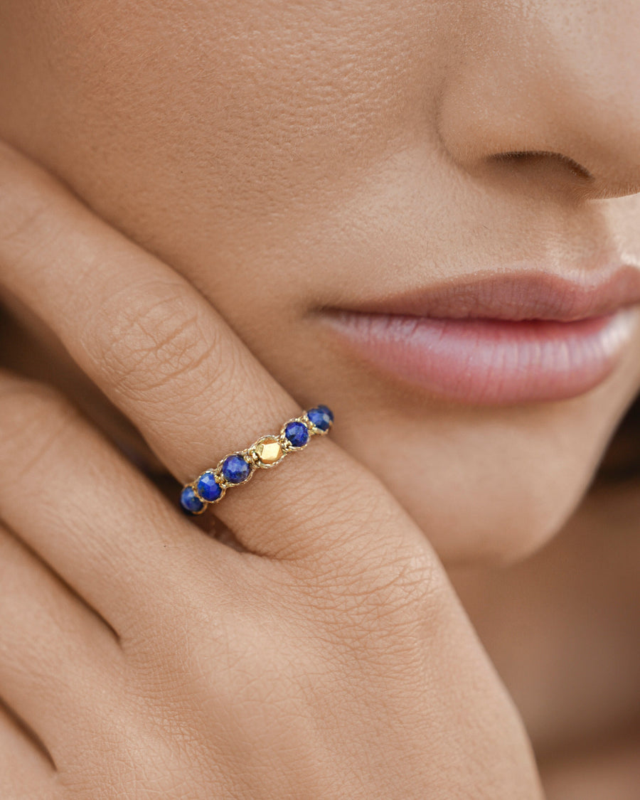 Lapis Lazuli Rings | Gold