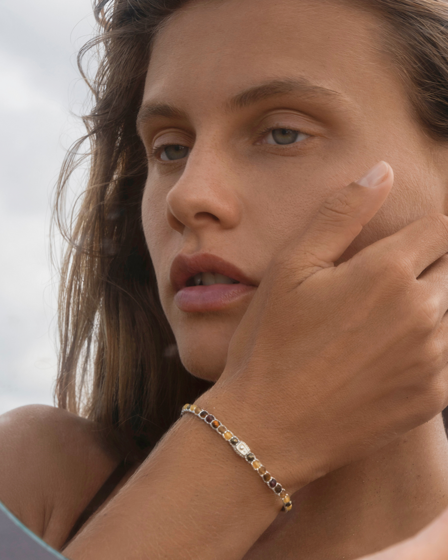 Ombre Golden Hour Bracelet | Silver