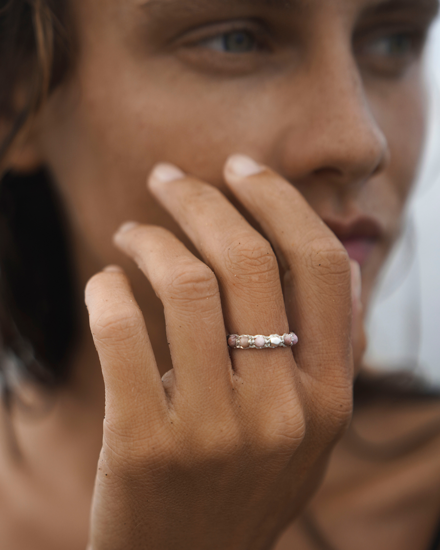 Rhodonite from Argentina Rings | Silver