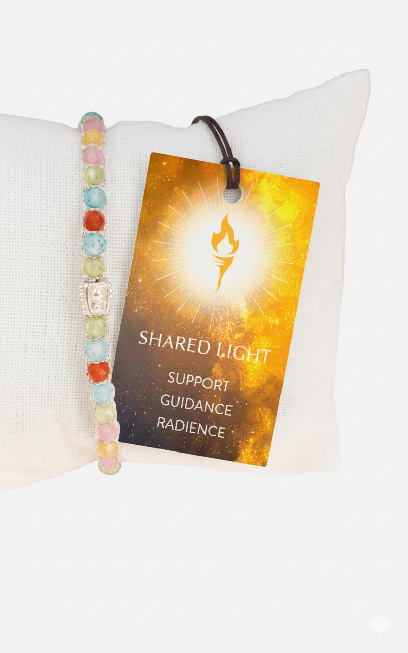 Sharded Light  Bracelet | Silver
