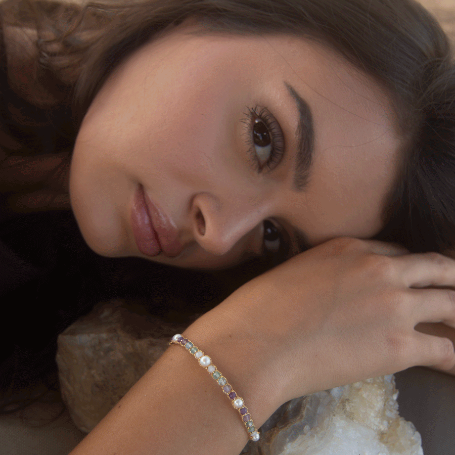 Moon Lunar Eclipse  Bracelet | Gold