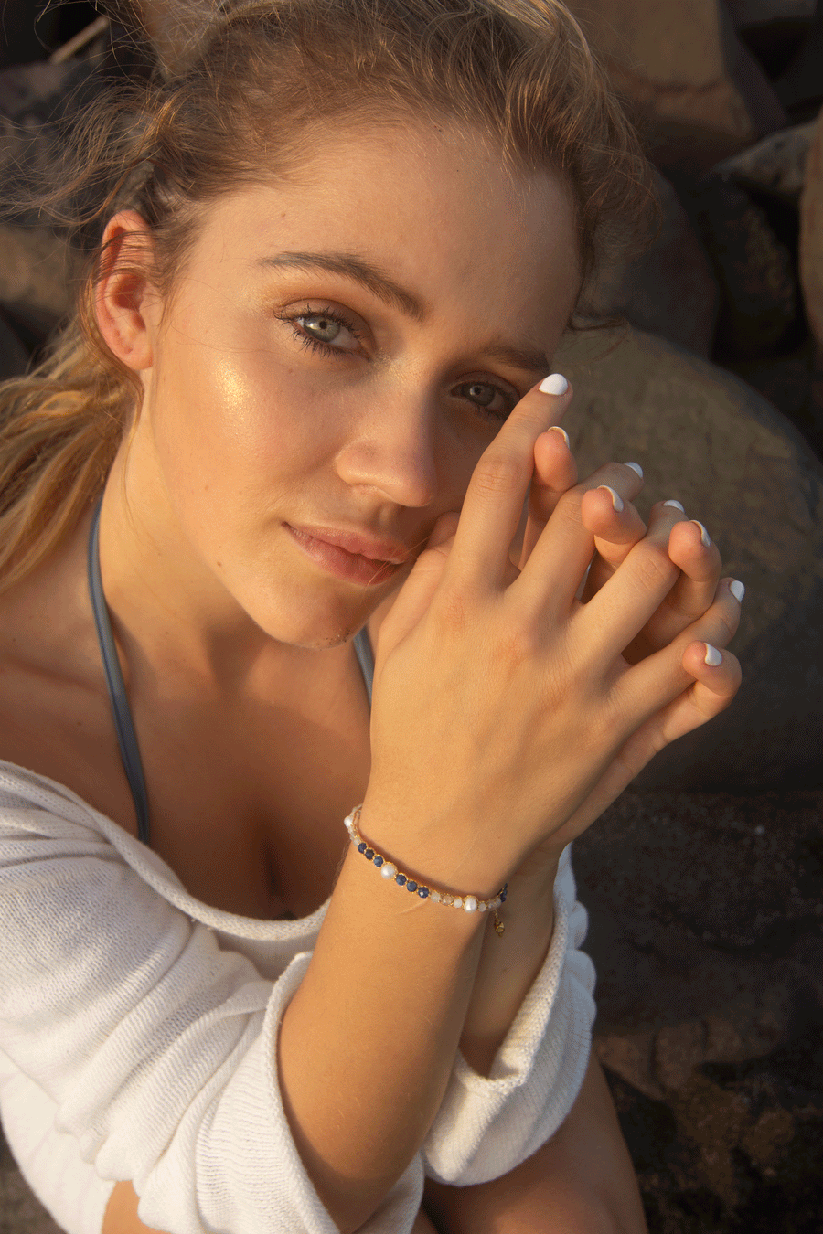 Neptunus Azure Abyss Bracelet | Gold