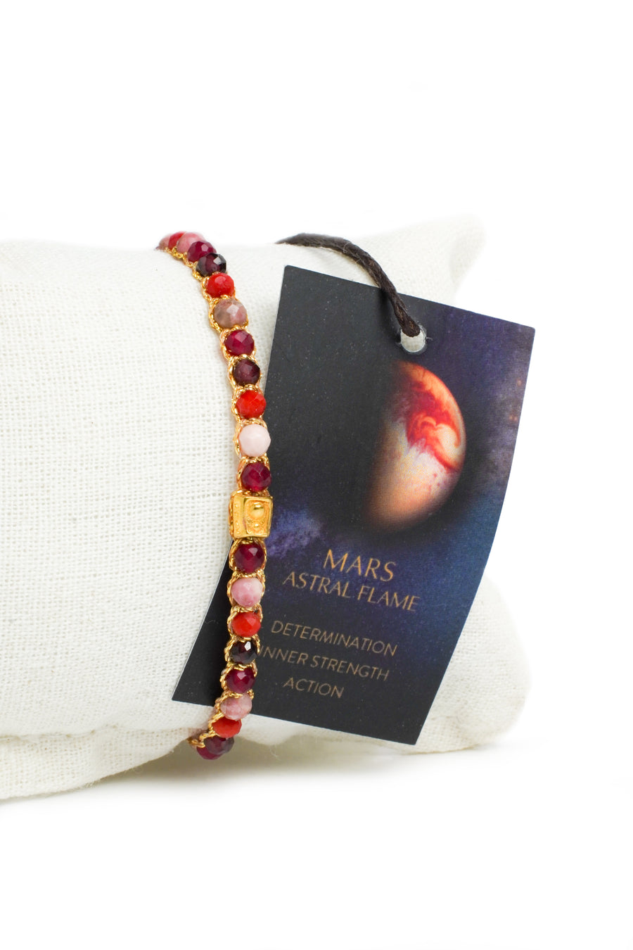 Mars Astral Flame Bracelet | Gold