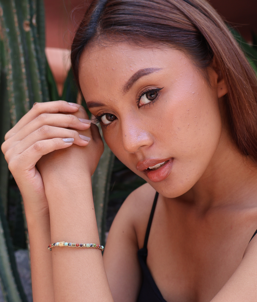 Aligned Bracelet | Gold