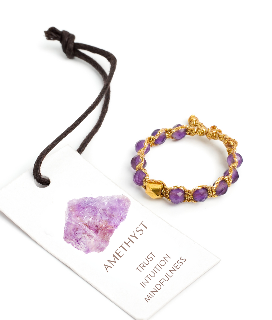 Amethyst Rings | Gold
