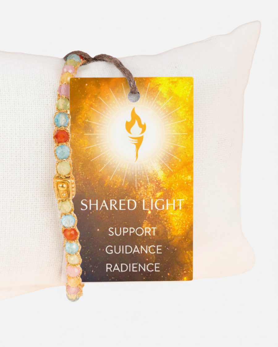 Sharded Light  Bracelet | Gold