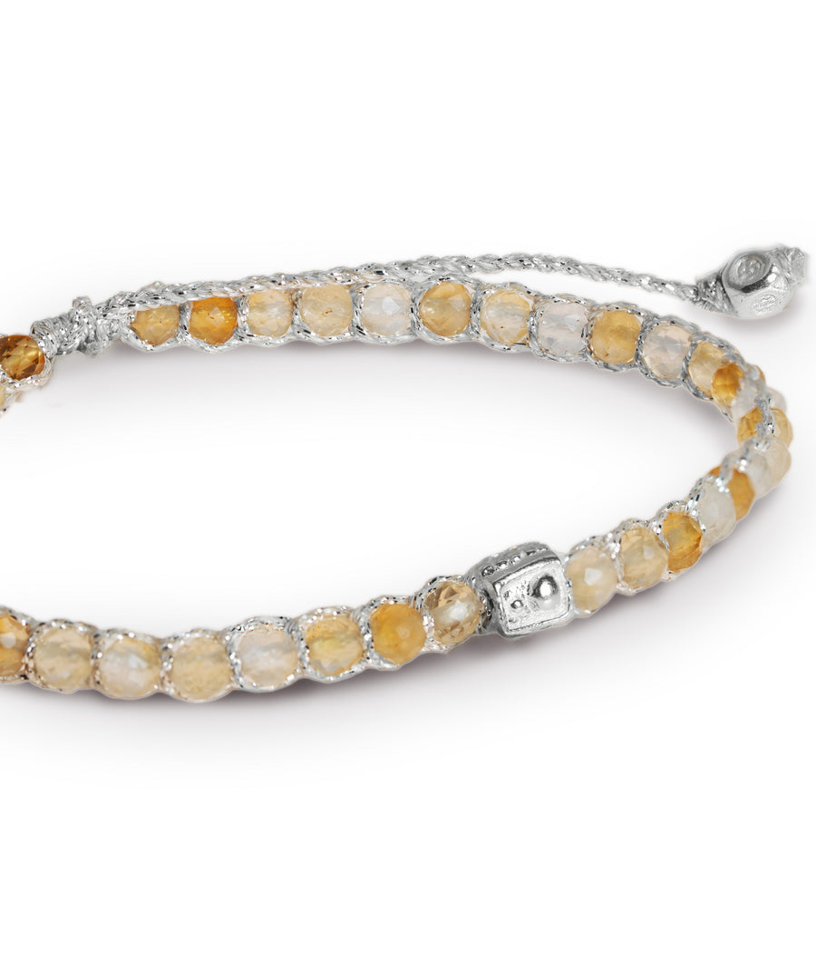 Citrine Brazil  Bracelet | Silver