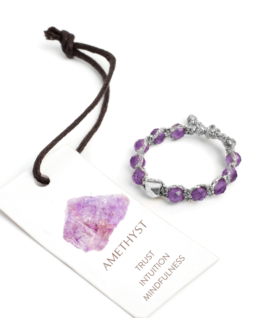Amethyst Rings | Silver