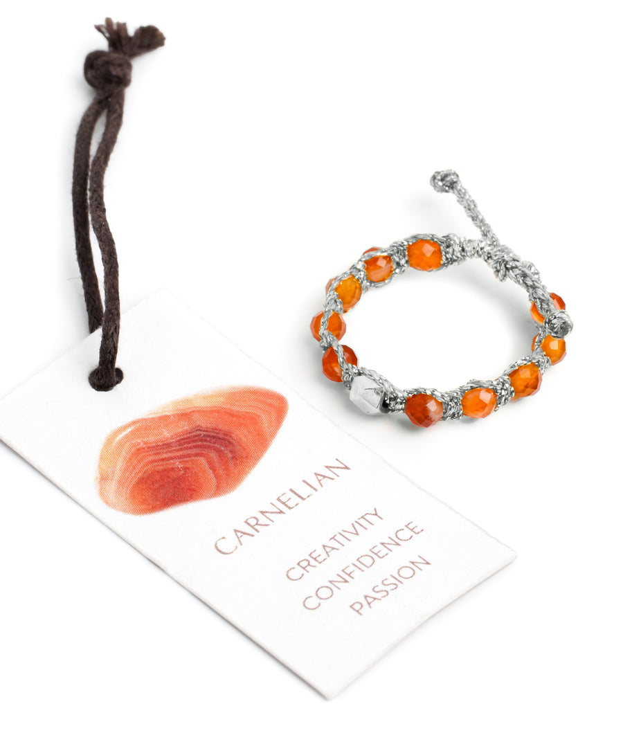 Carnelian From Brazil Rings | Silver