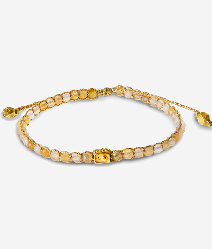 Citrine from Brazil Bracelet | Gold