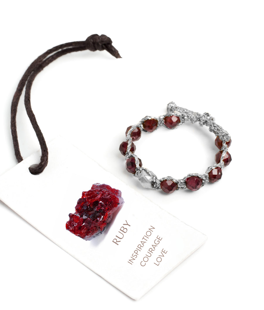 Ruby Rings | Silver