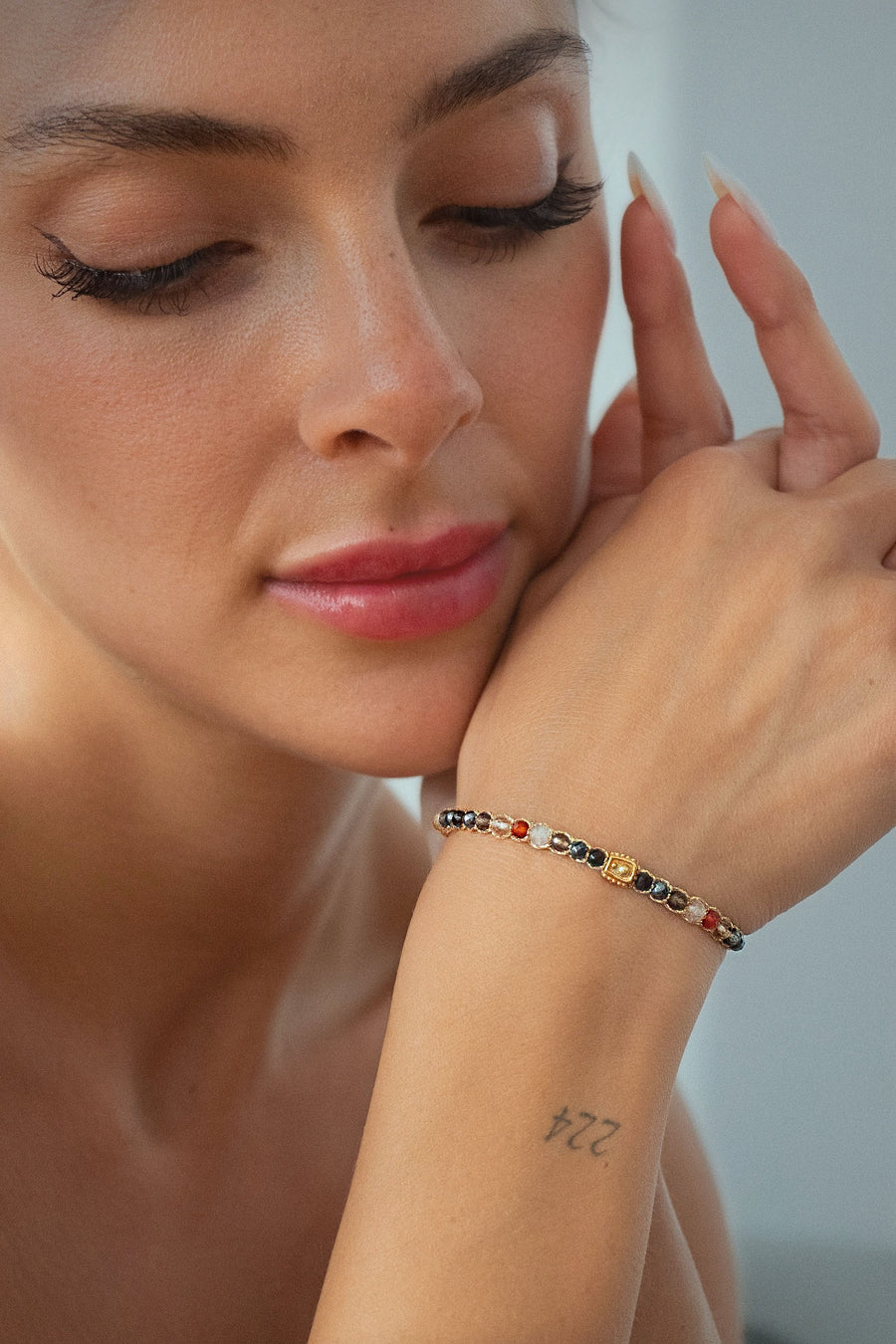 Flame Bracelet | Gold