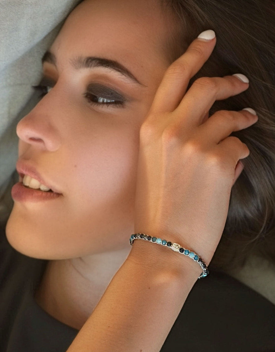 Ocean Deep Bracelet | Silver