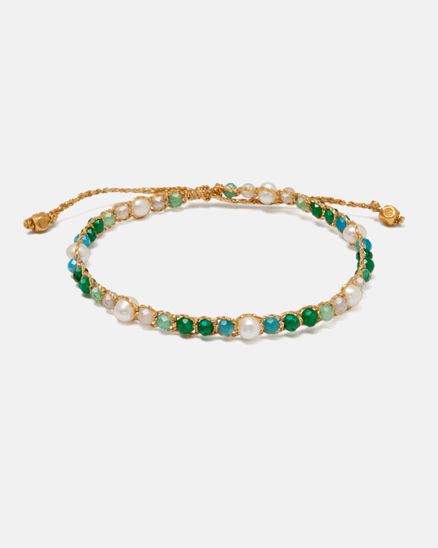 Fresh Water Pearl & Gemstone Bracelet | Symphony - Samapura Jewelry