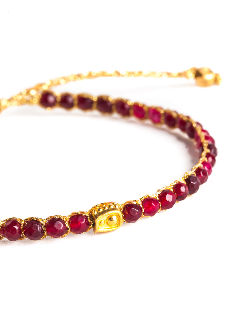 Gelang Ruby | emas