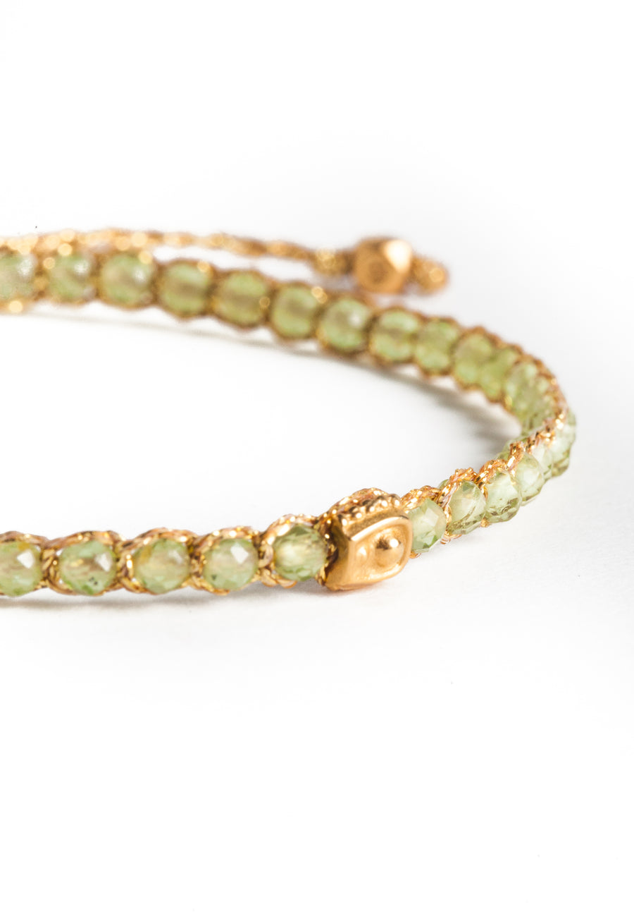 Peridot Bracelet | Gold