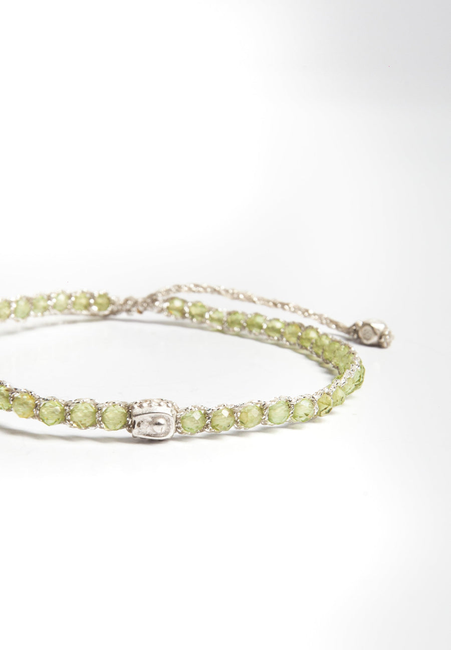 Peridot Bracelet | Silver