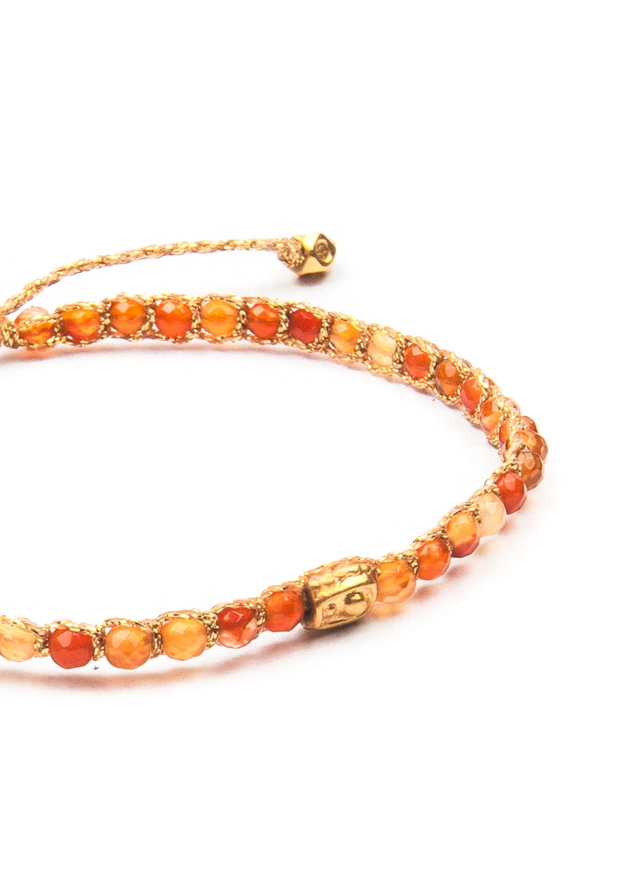 Gelang Carnelian Dari Brazil | emas