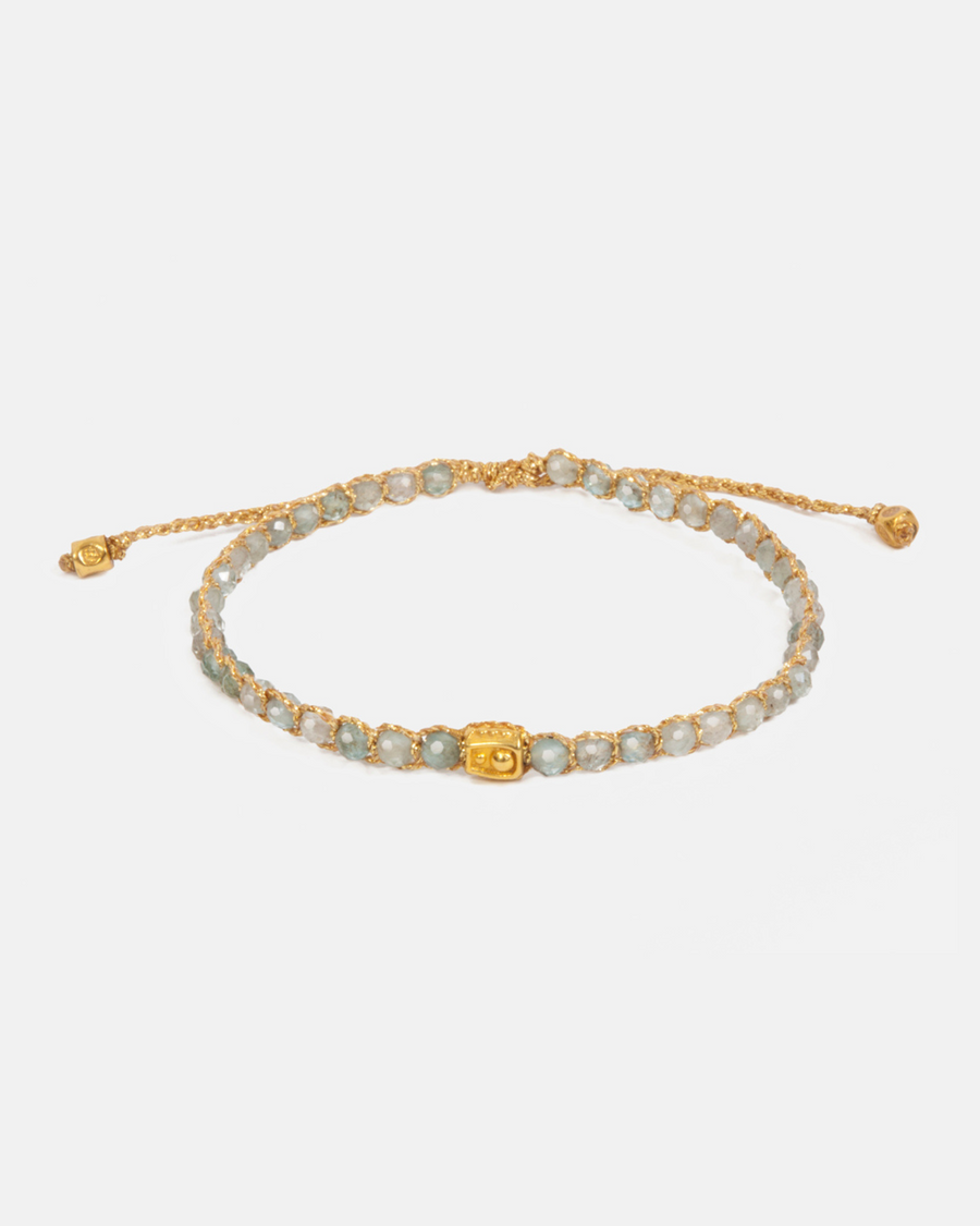 Light Apatite Bracelet | Gold