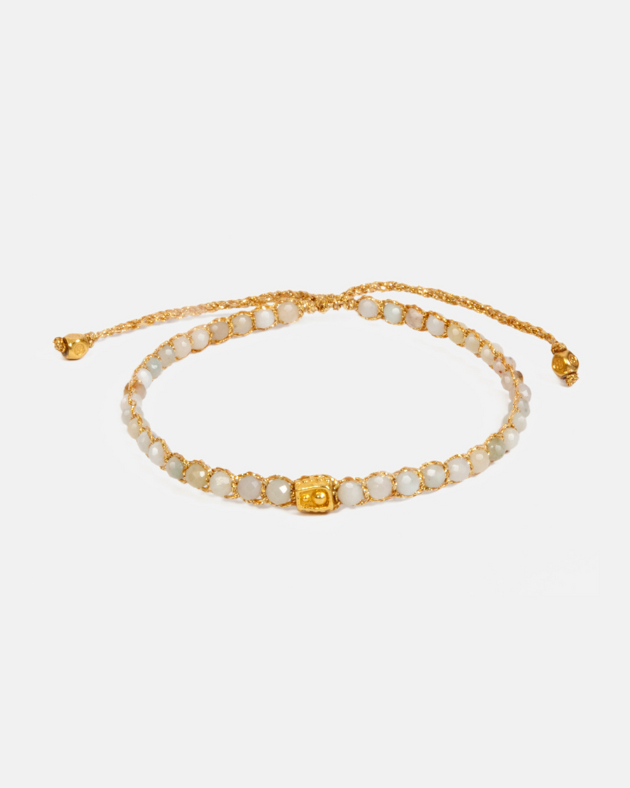 Aquamarine from Mozambique Bracelet | Gold