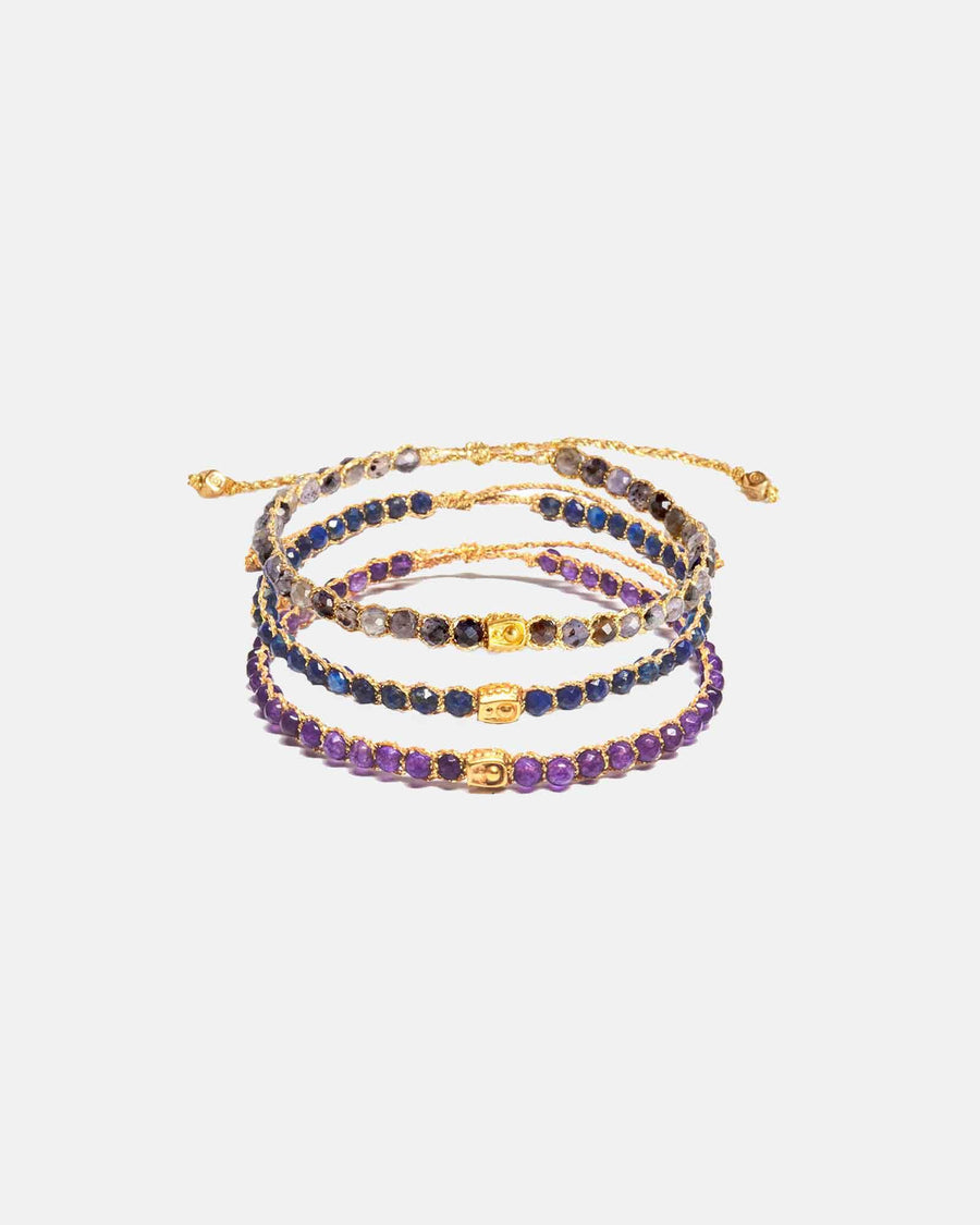 Evening Stack Bracelets | Gold - Samapura Jewelry