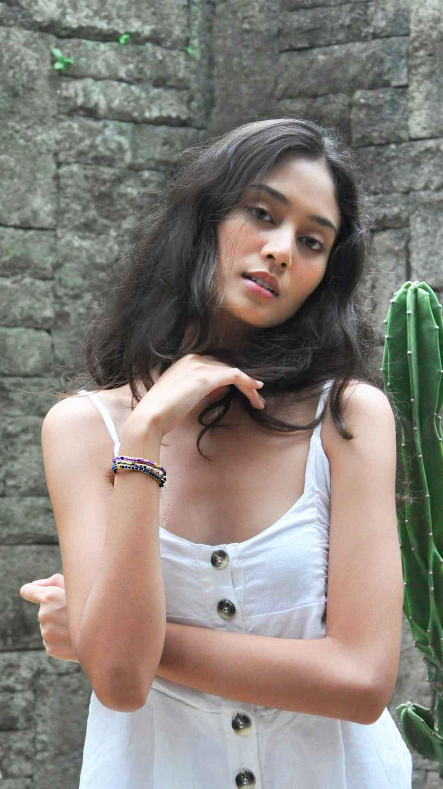Evening Stack Bracelets | Gold - Samapura Jewelry