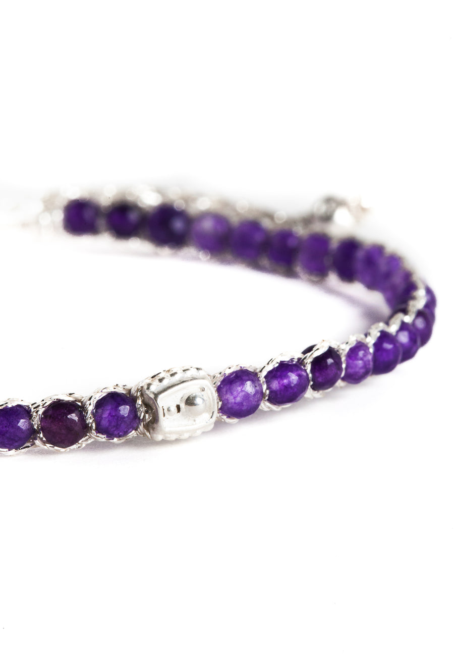 Gelang Amethyst | Perak