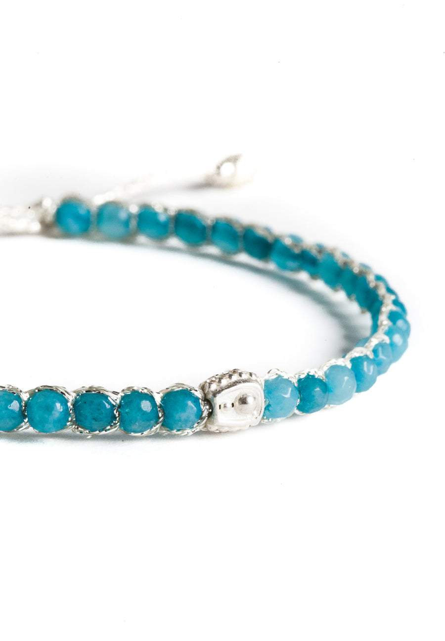 Apatite Bracelet | Silver