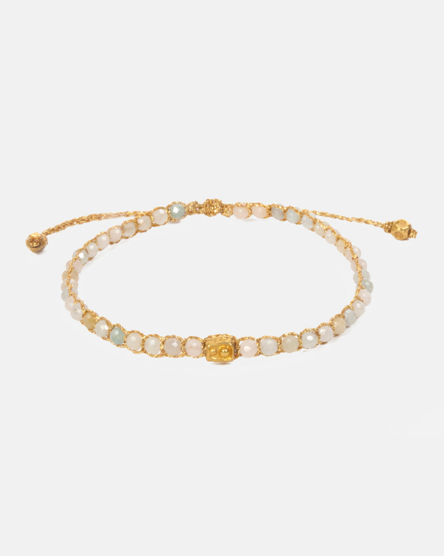 Morganite Bracelet | Gold