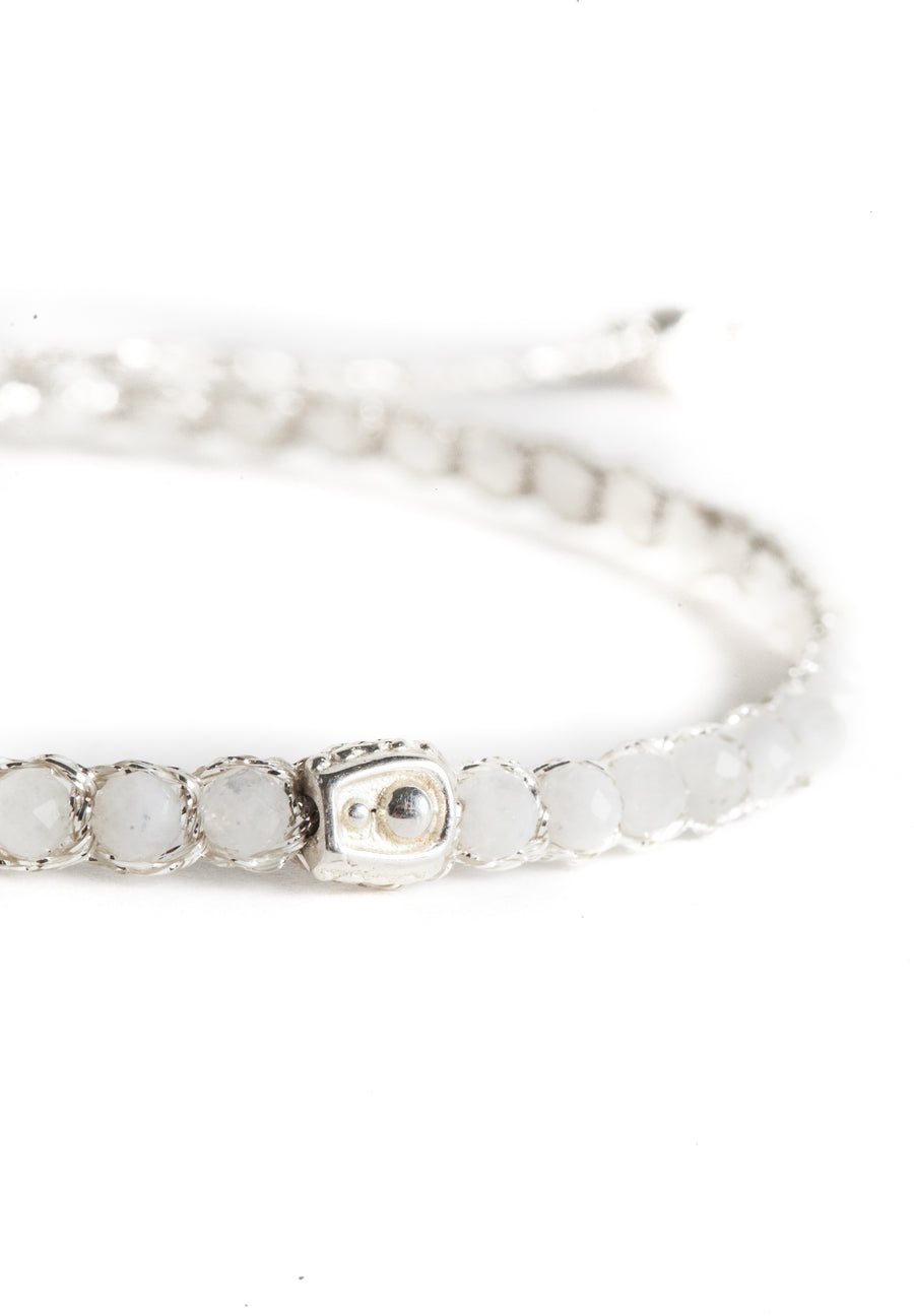 Moonstone Bracelet  | Silver