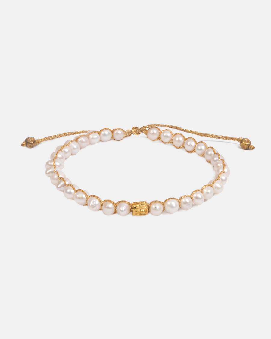 Fresh Water Pearl Bracelet | Gold