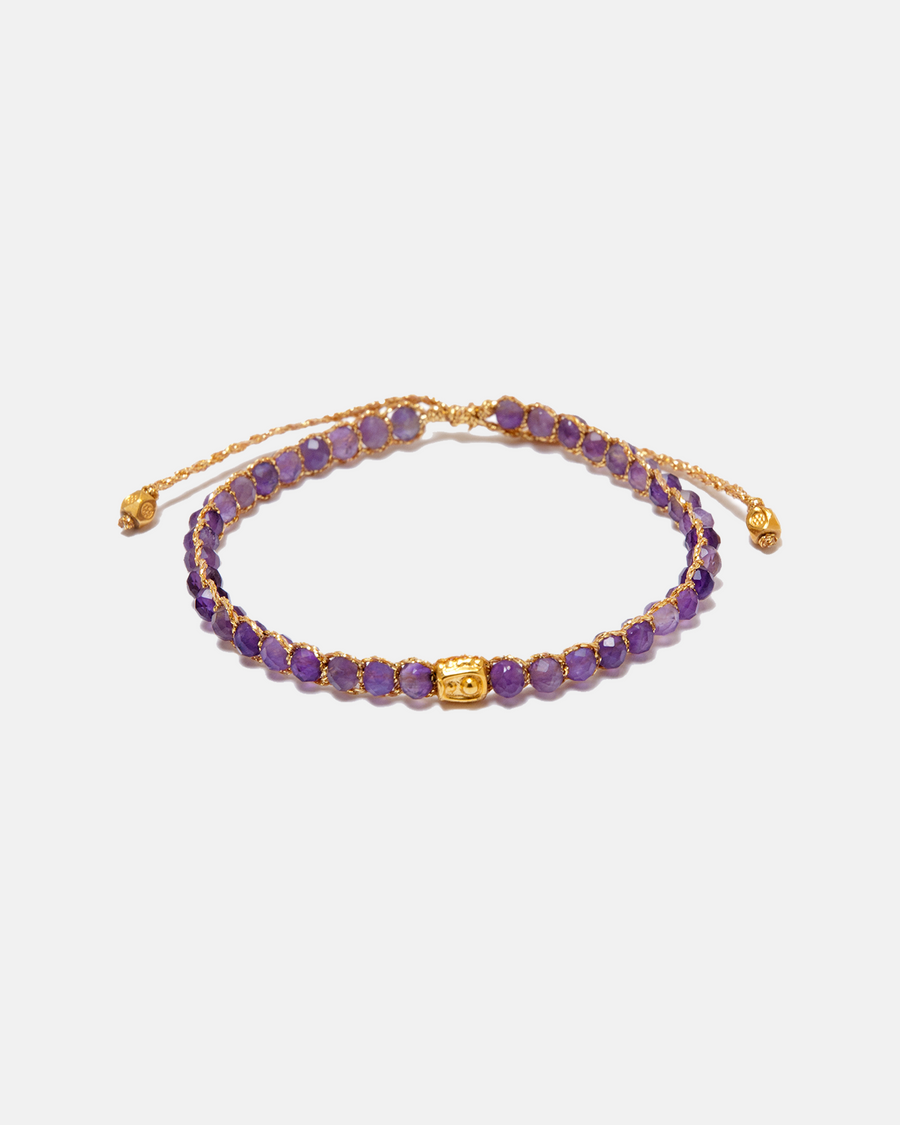 Gelang Amethyst | emas