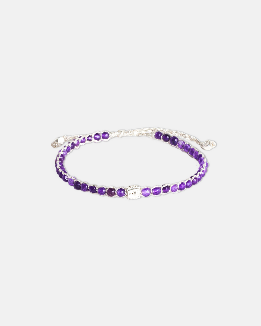 Gelang Amethyst | Perak