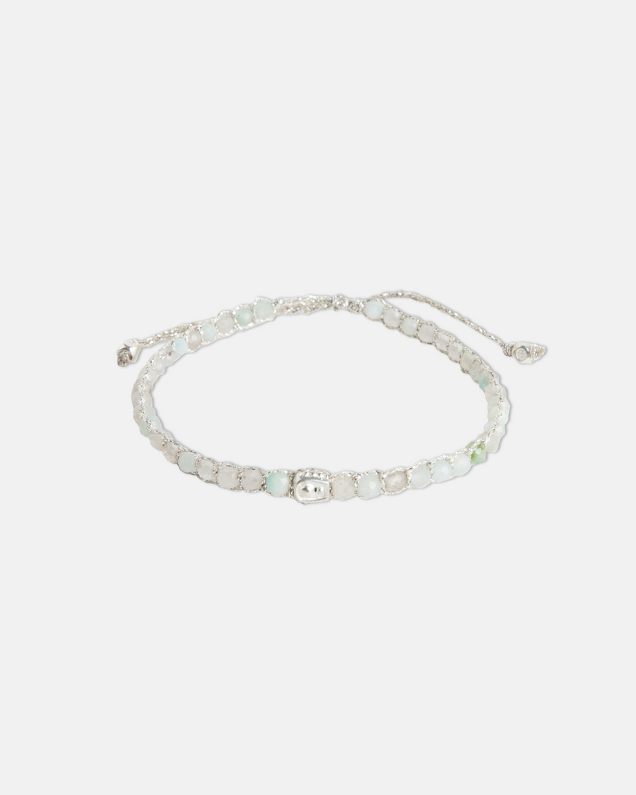 Gelang Aquamarine | Perak