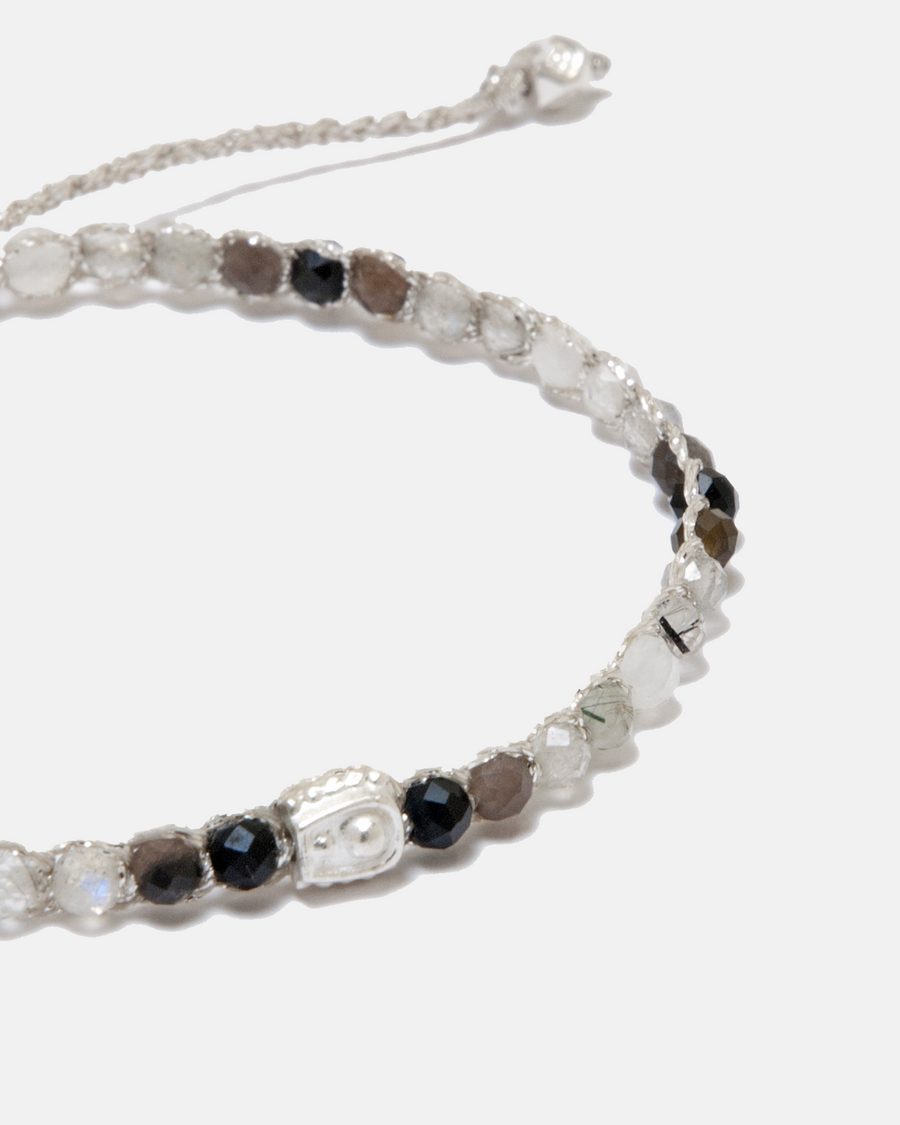 Ombre Moon Rock Bracelet | Silver