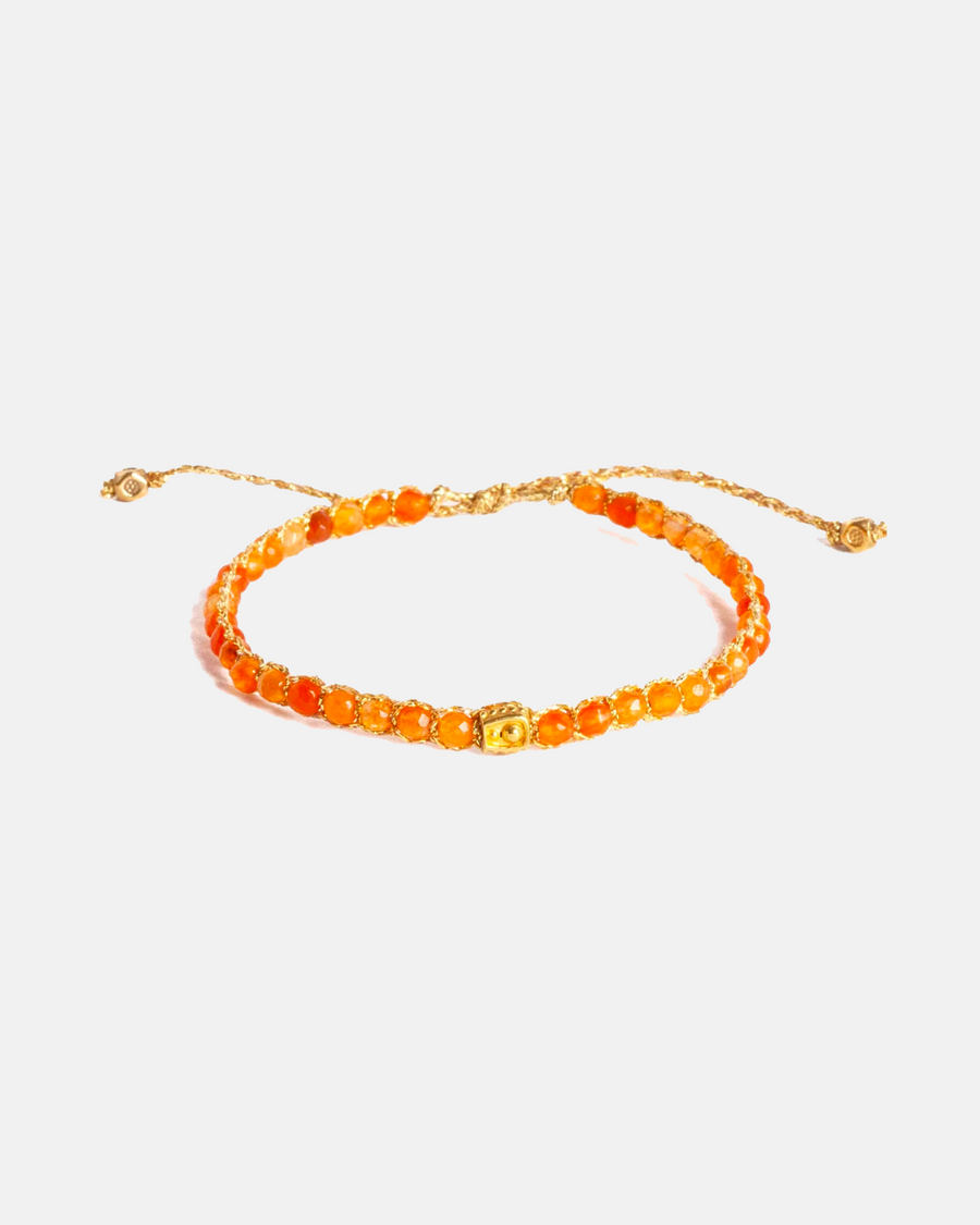 Gelang Carnelian Dari Brazil | emas