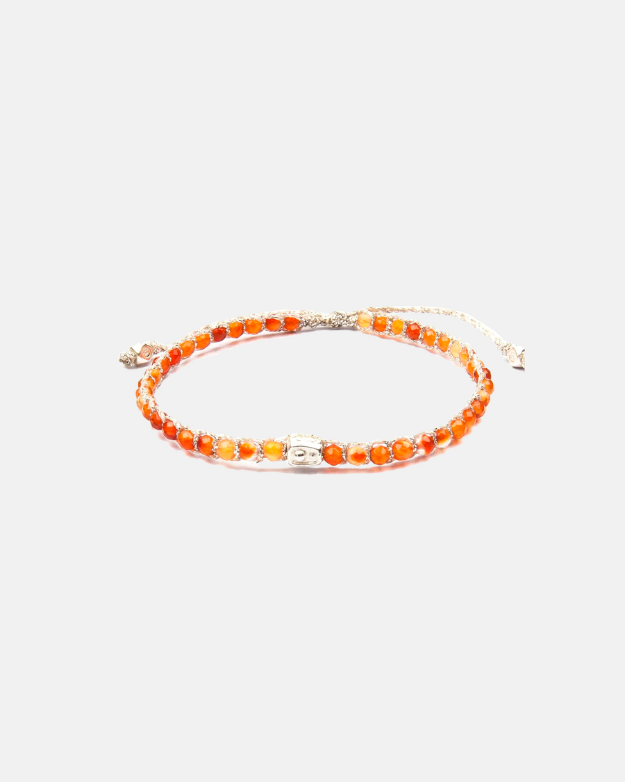 Carnelian From Brazil Bracelet | Silver