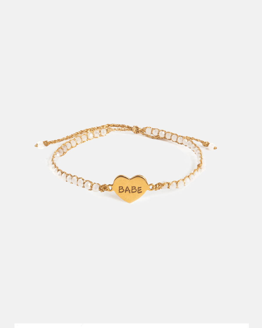 Crystal Rainbow Babe Bracelet | Gold - Samapura Jewelry