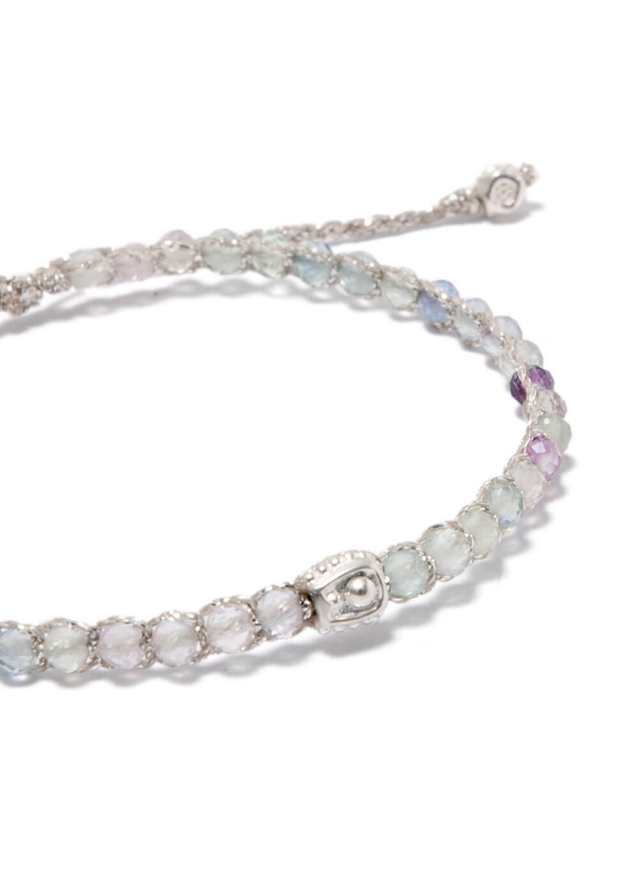 Fluorite Bracelet | Silver