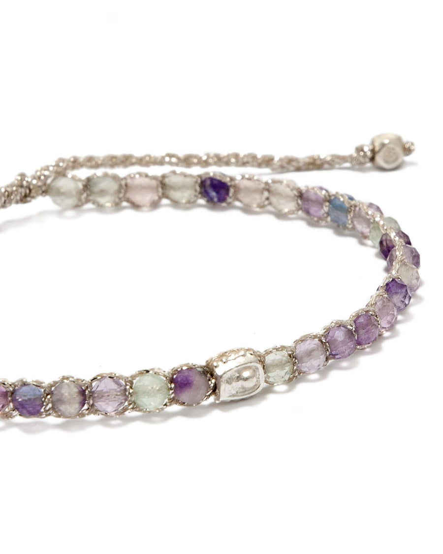 Fluorite from Mexico Bracelet | Silver - Samapura Jewelry