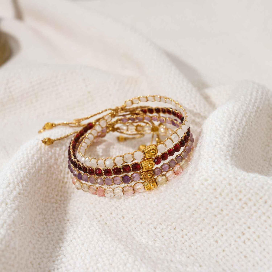 Capricorn Stack Bracelets | Gold - Samapura Jewelry