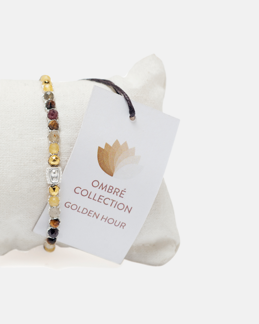 Ombre Golden Hour Bracelet | Silver