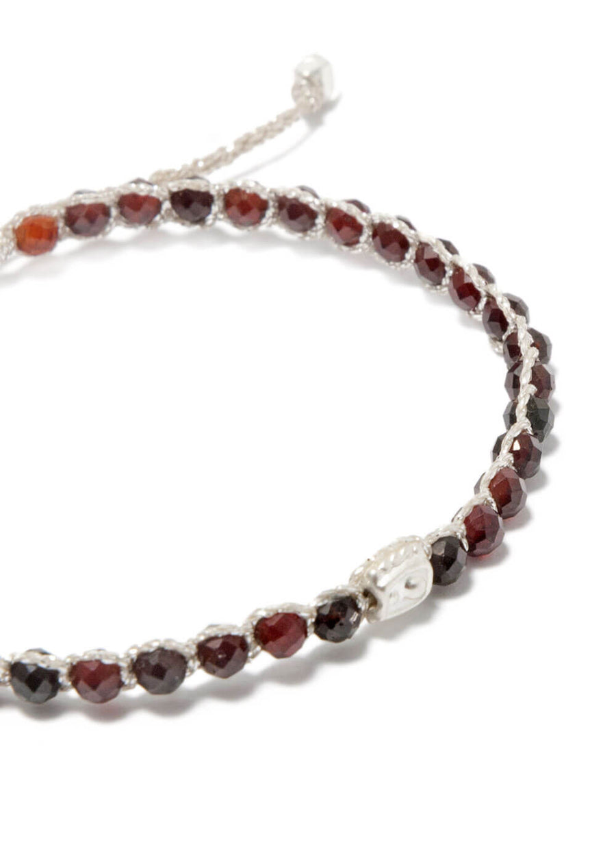 Hessonite Garnet Bracelet | Silver