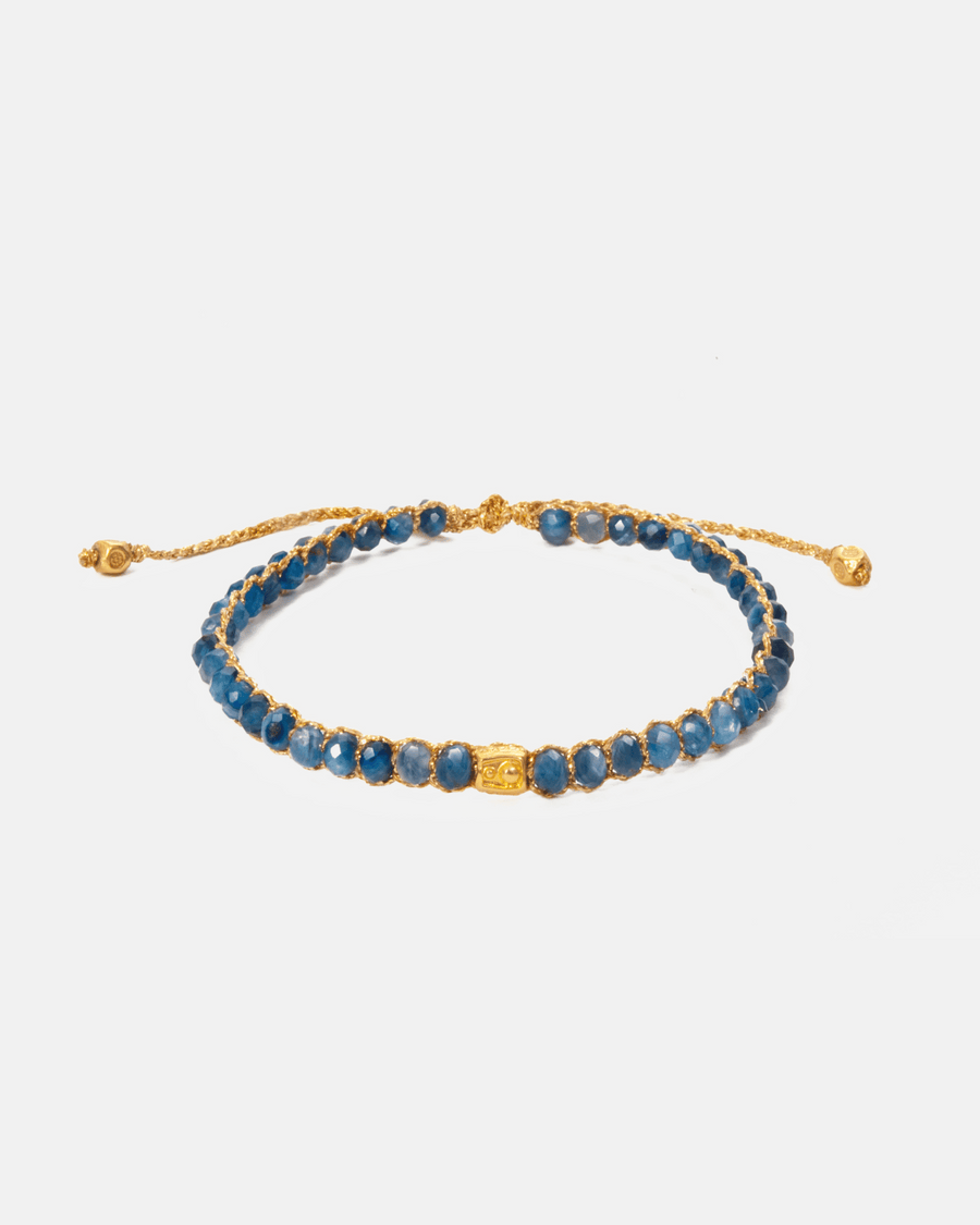 Kyanite Bracelet | Gold