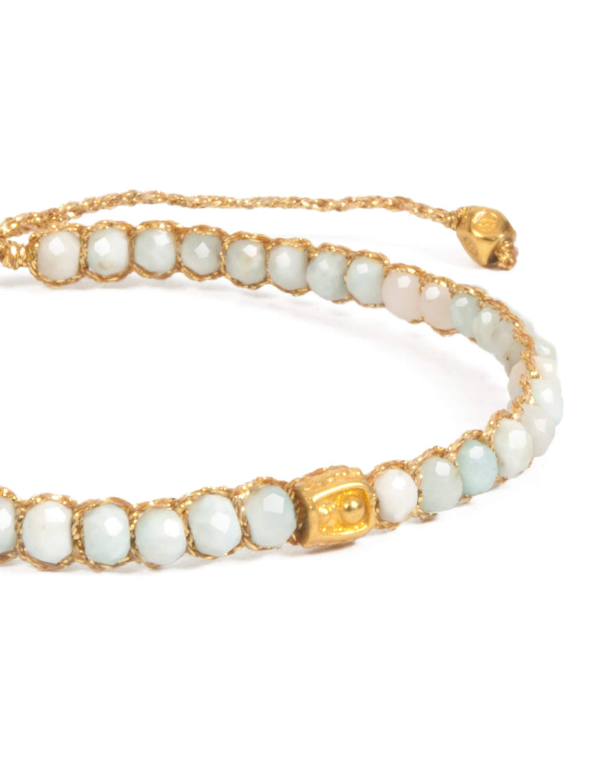 Larimar Bracelet | Gold