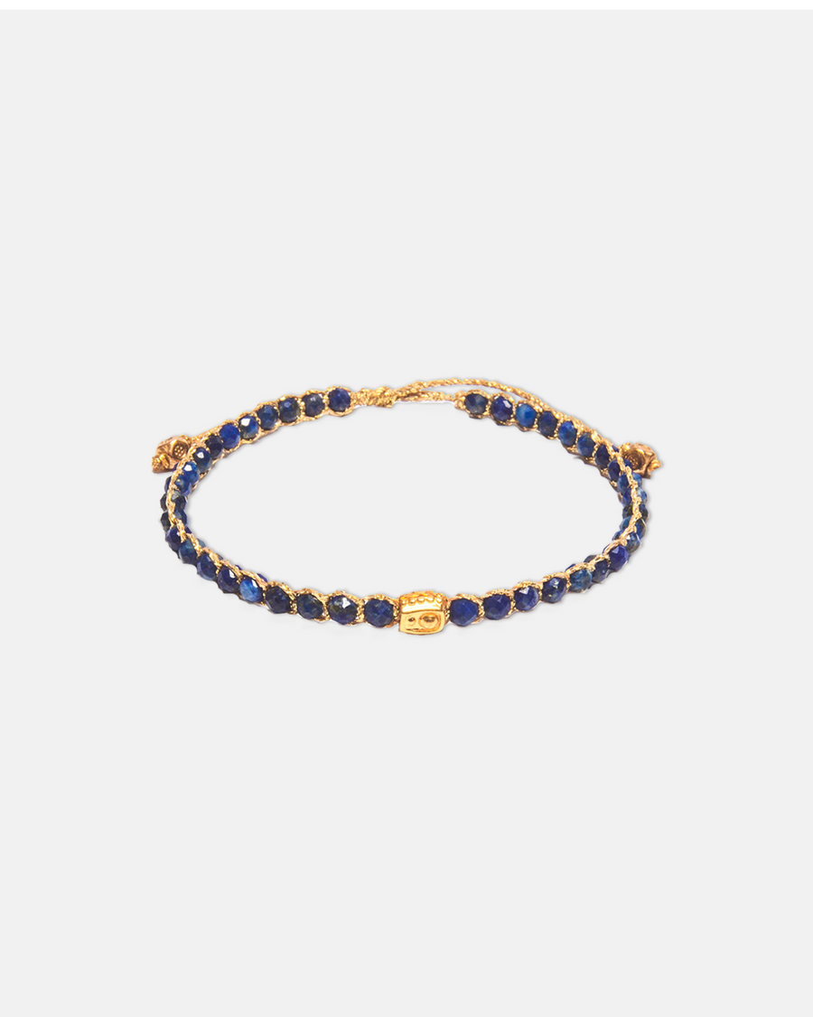 Gelang Lapis Lazuli | emas