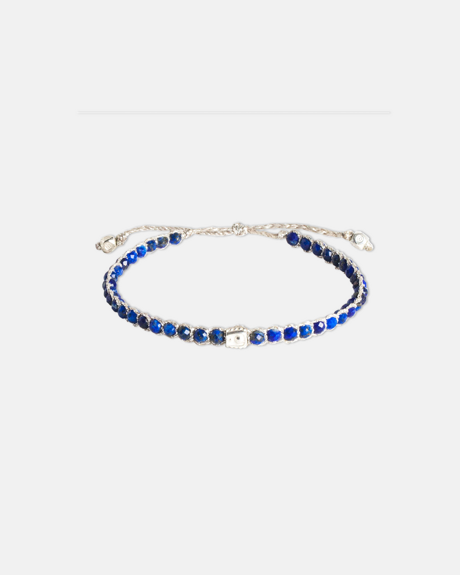 Lapis Lazuli Bracelet | Silver