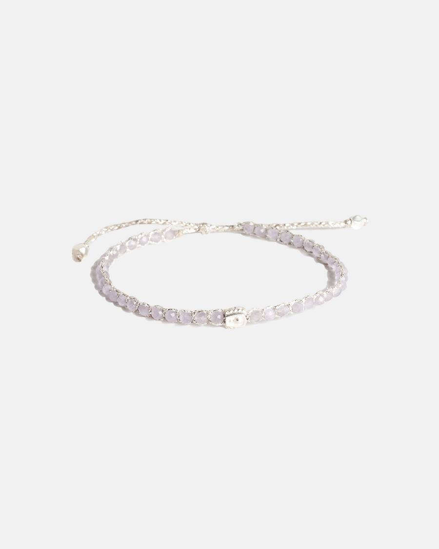 Lavender Amethyst from Zambia Bracelet | Silver