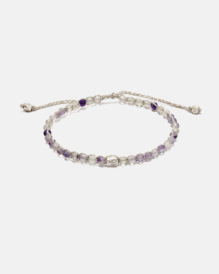 Fluorite from Mexico Bracelet | Silver - Samapura Jewelry