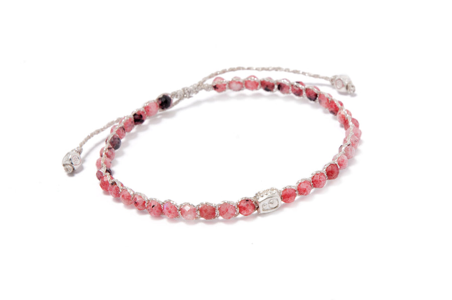 Rhodonite from Argentina Bracelet | Silver